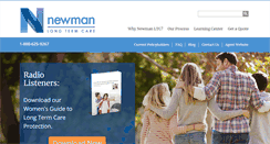 Desktop Screenshot of newmanlongtermcare.com