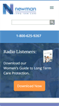 Mobile Screenshot of newmanlongtermcare.com